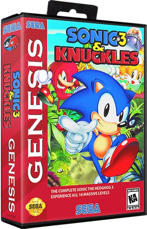 Sonic The Hedgehog 3 / Sonic the Hedgehog 3 (1994) Genesis box cover art - MobyGames / Дуэль ...