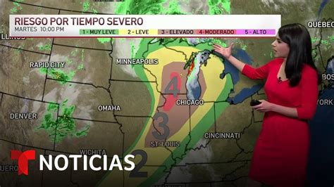 Sistema De Bajas Presiones Lleva Tormentas Severas A Chicago Y Sus