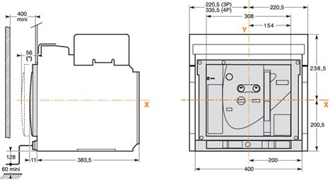 MVS16N3NW6L EP MVS CB 1600A 50kA 3P EDO 240VAC ET6 Drawout Electrical