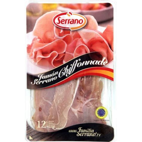 Jambon cru chiffonnade STG SERRANO la barquette de 100 g à Prix Carrefour