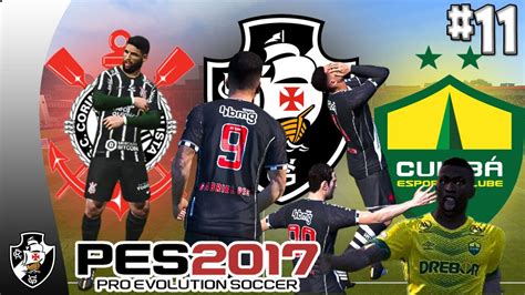 PES 2017 MASTER LEAGUE VASCO DA GAMA 2023 AUMENTEI A DIFICULDADE E