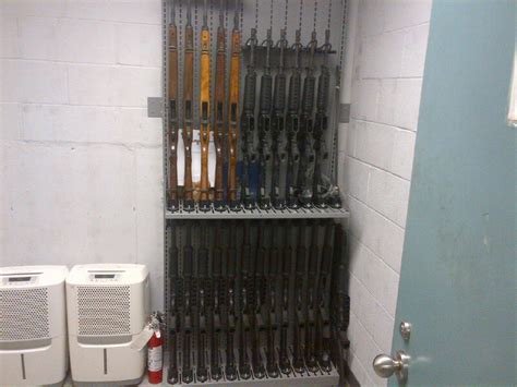 Combat Weapon Shelving Modular Weapon Shelving System