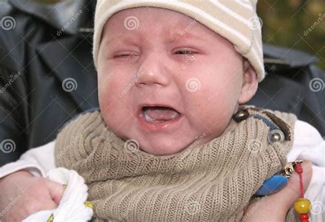 Crying Baby Stock Photo Image Of Male Unhappy Face 1890302