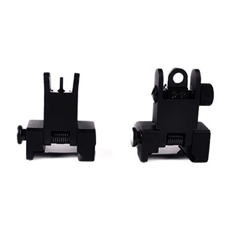 Ozark Armament Flip Up Backup Iron Sights For Sporting Accessories