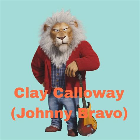 clay calloway johnny bravo poster  ryebearrr  deviantart