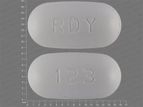 Pill Finder RDY 123 White Capsule Shape Medicine