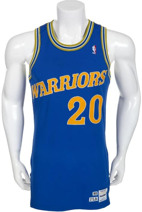 Golden State Warriors 1988-1989 Away Jersey