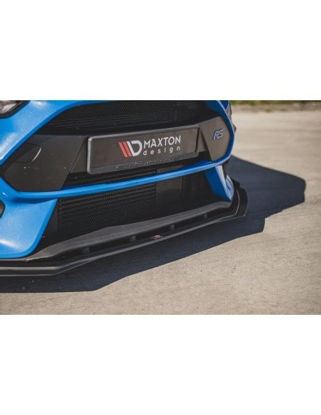 Lip Delantero Racing Durability Ford Focus Rs Mk Con Flaps