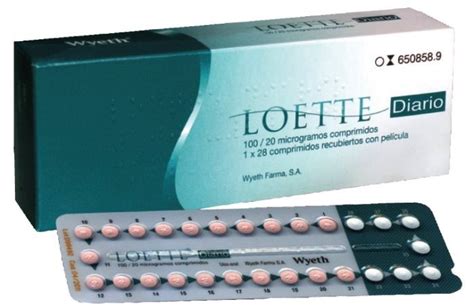 Loette Prospecto Útil De Estas Pastillas Anticonceptivas