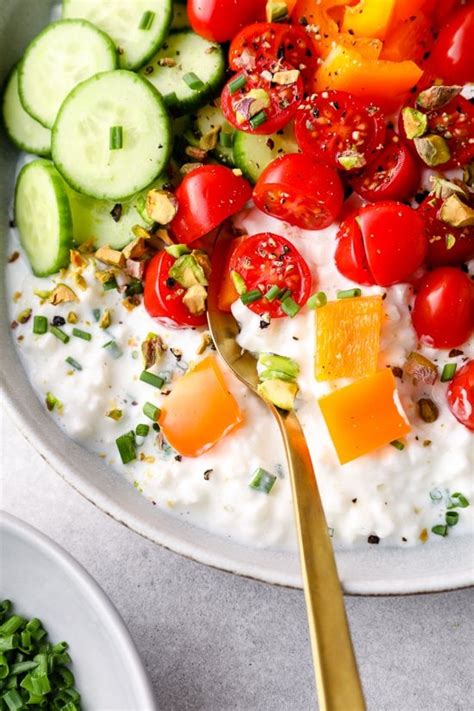 Savory Cottage Cheese Bowl Recipe Chronicle