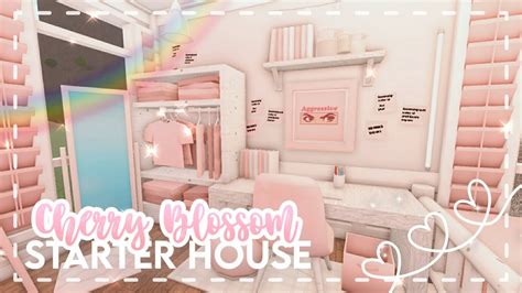 Minami Oroi Bloxburg Speedbuild And Tour No Gamepass Cherry Blossom Starter Home July 5 2021