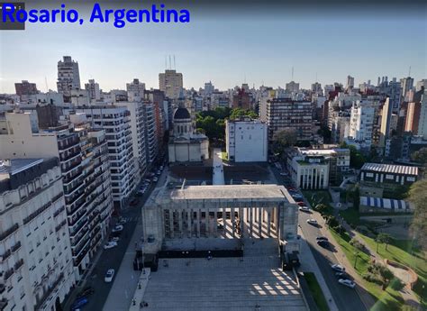 Rosario Map - Argentina