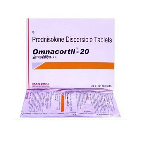 Prednisolone Dispersible Tablets At Rs Stripe Behind Union Bank