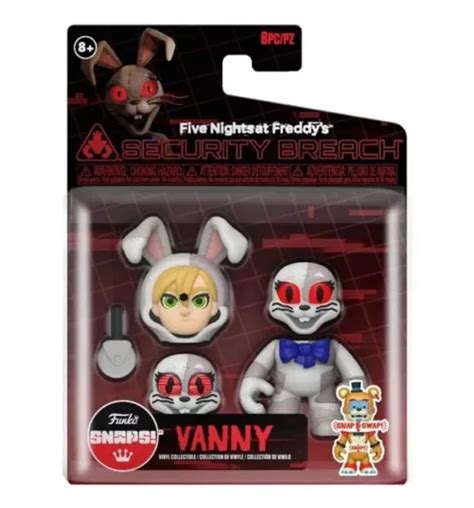 Five Nights At Freddys Vanny Snaps Figure Fnaf Freddy Funko New Uk