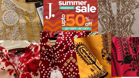 J Junaid Jamshed Summer Sale Upto Off Junaidjamshedsale