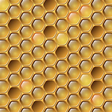 Honeycomb texture — Stock Vector © unkreatives #9930417