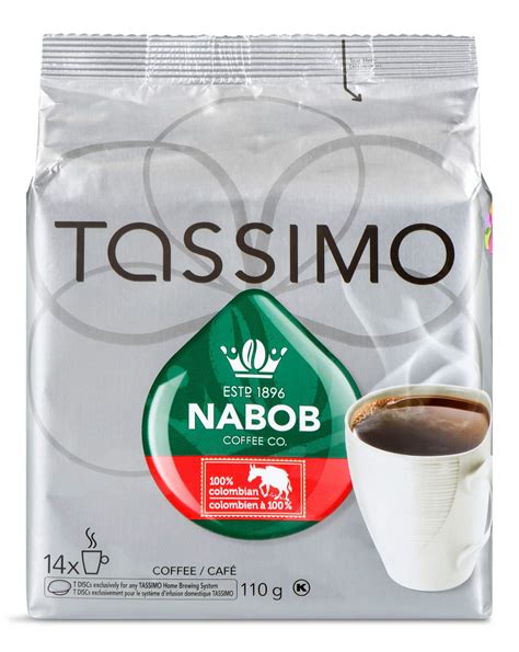 Tassimo Nabob Single Serve Colombian Coffee T Discs 110 G 14 Pk Canadian Tire