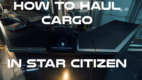 How To Haul Cargo In Star Citizen 3 0 YouTube