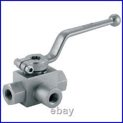 Hy Fitt Hydraulic Ball Valves Bsp Way L Port Hyd Ball Valve