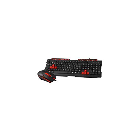 Kit Teclado Gamer Fio Mouse Gk20Bk