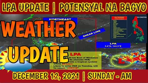 Weather Update Today Potensyal Na Bagyo Pag Asa Weather Update