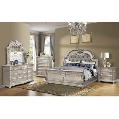 Astoria Grand Morven Queen Panel 4 Piece Bedroom Set Bed Size Queen