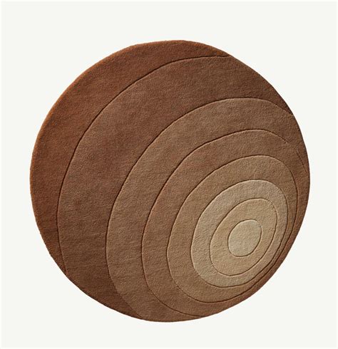 Verner Panton Luna Rug 120cm In Dark Sand By Verpan For Sale At 1stdibs