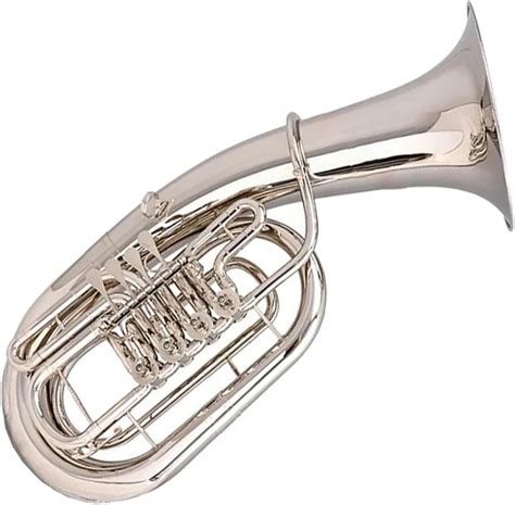 Euphonium Instrument Yellow Brass Nickel Plated Euphonium 4