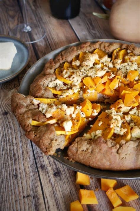 Tarte Rustique Au Butternut Et Feta