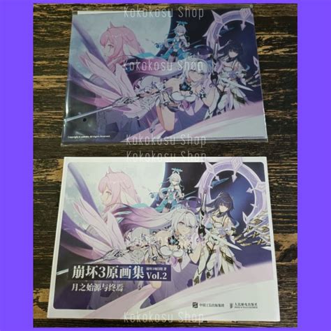 Honkai Impact 3rd Official Art Collection Vol 2 With Bonus Folder