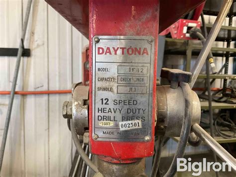 1983 Daytona 1/2” 12 Speed Heavy Duty Drill Press | Agriculture | BigIron