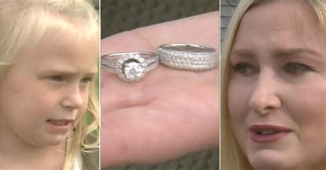 After Losing Her 10k Wedding Rings The Devastated Mom Meets A 6 Year