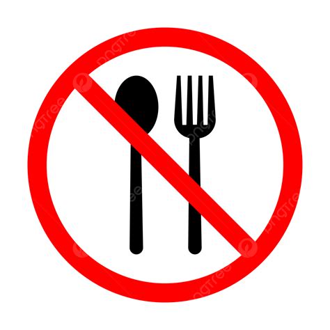 Prohibido Comer Png