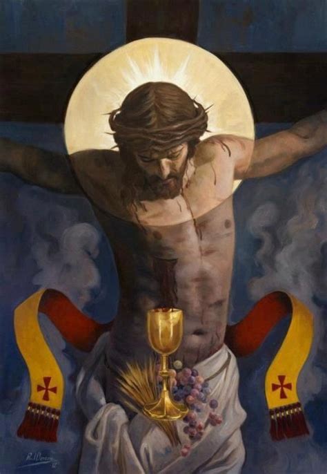 O Sangue De Cristo Corre Na Santa Missa Com Imagens Arte Católica