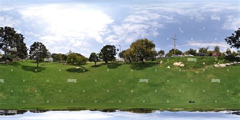 360° view of Hermosa Beach Valley Park, Los Angeles - Alamy