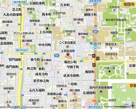 京都市上京区役所（京都市市役所・区役所・役場）の電話番号・住所・地図｜マピオン電話帳