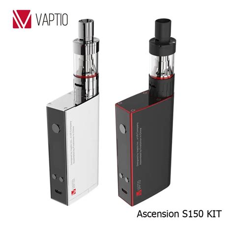 Vaptio cheap vapes 150w vw mod electric cigarette S150 VW/VT Ni/Ti/SS/ATC temperature control ...