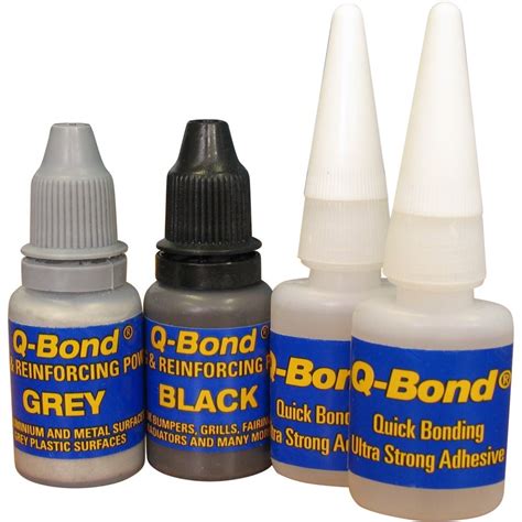 Q Bond Ultra Strong Super Glue Including Reinforcing Powder Filler