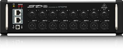 Behringer Sd I O Box Stage Box With Remote Controllable Mic Line