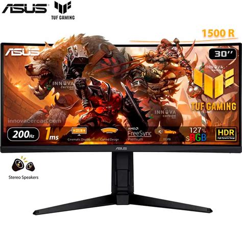 Asus 295 Tuf Gaming Vg30vql1a 200hz 2560x1080 Va 219 曲面電競顯示器