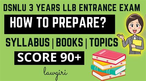 Dsnlu Vishakhapatnam Year Llb Entrance Exam Preparation Strategy