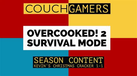 Overcooked 2 Survival Mode Kevin S Christmas Cracker Level 1 1