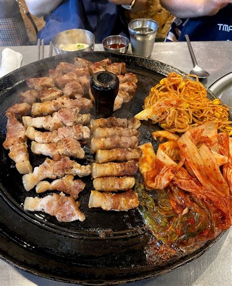 울산 울산 일산지 고기집솥뚜껑 삼겹살and목살 맛집 목구멍 울산일산점 네이버 블로그