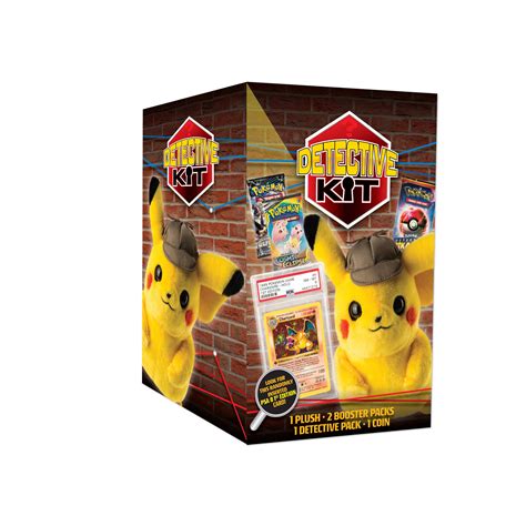 Pokemon Detective Pikachu Plush Doll Kit Pikachu Plush Doll