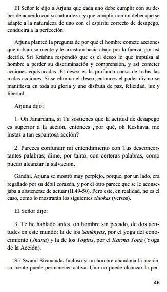 Ejemplos del libro Yoga de la Sabiduría