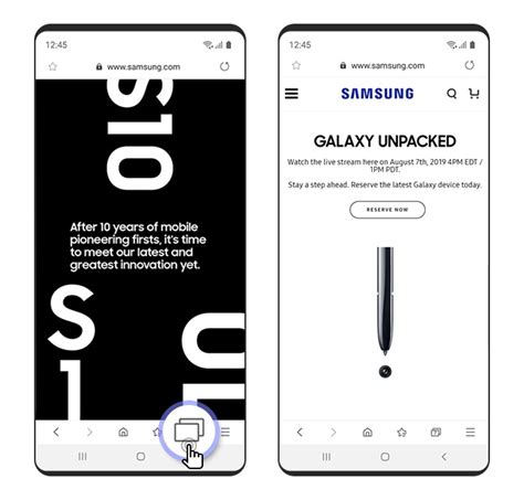 how to delete samsung internet
