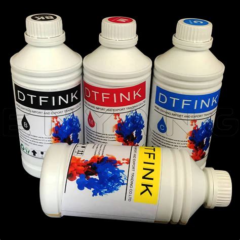 Good Quality Cmyk White Printing Dtf Printer Ink Pigment Dtf Ink For