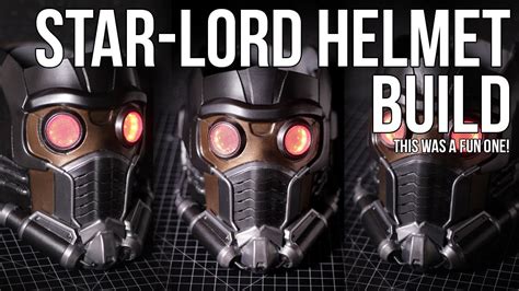 Star Lord Helmet Build Star Lord Cosplay From Guardians Of The Galaxy