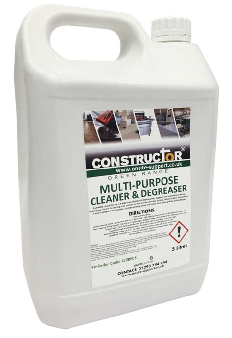 Greener Multi Purpose Cleaner And Degreaser Onsite Support