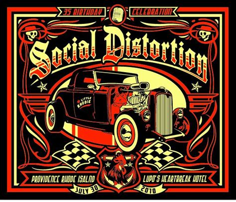 Social Distortion Social Distortion Concert Poster